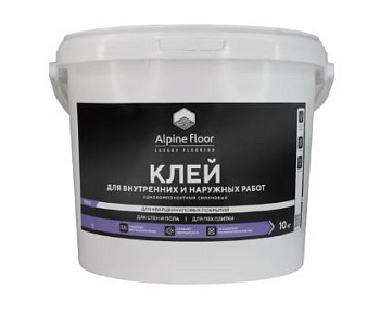 Клей Однокомпонентный силановый клей Alpine Floor Силан Про 10 кг